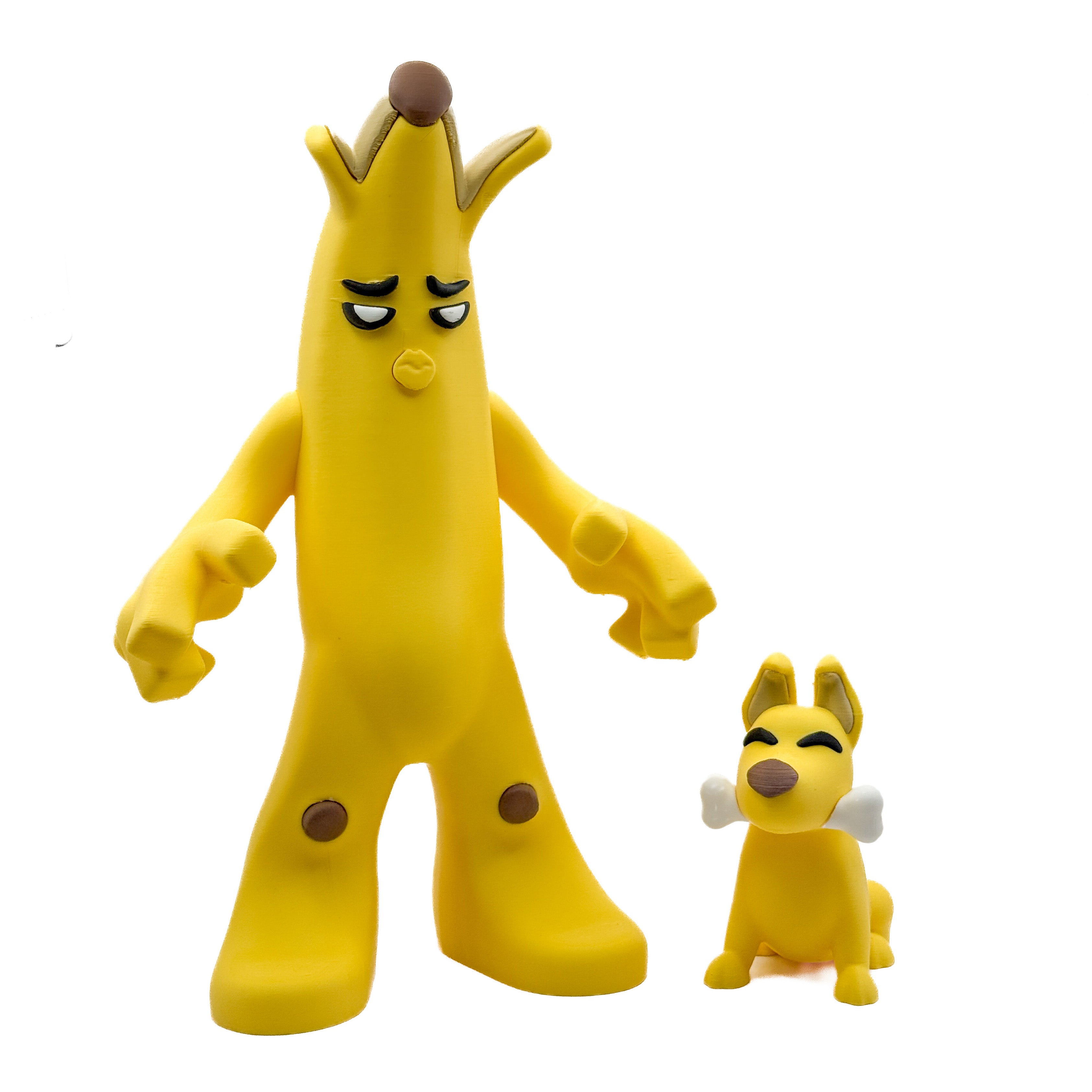 PEELING & DOG FIGURE