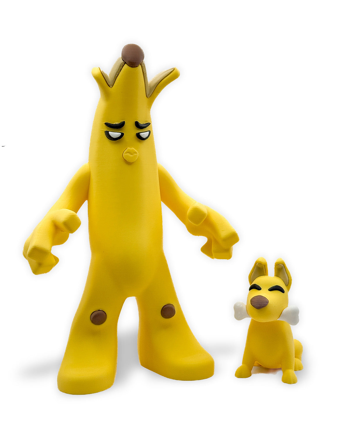 PEELING & DOG FIGURE