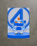 CLOBBERIN PRINT